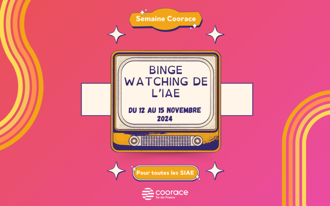 Du 12 au 15 Novembre, ne manquez pas la semaine du Binge Watching de l’IAE !